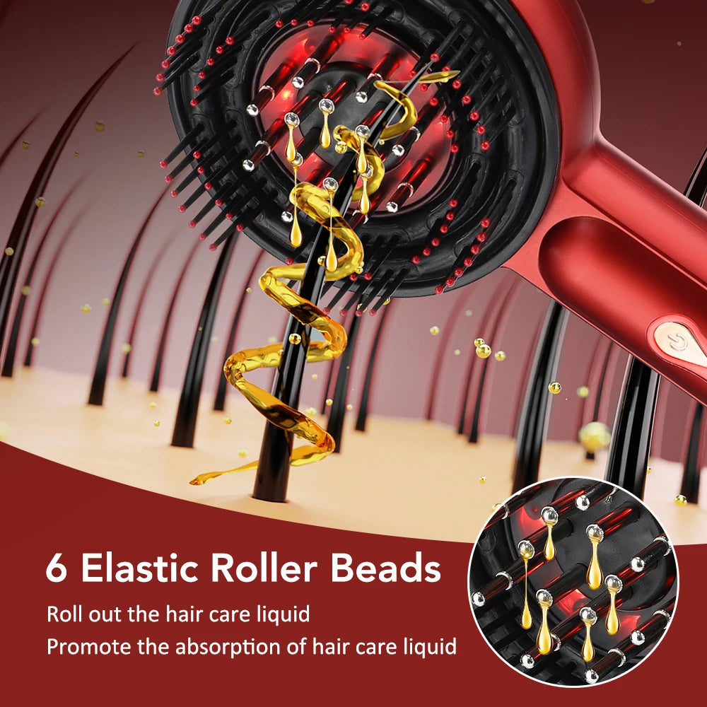 HairHavens™ Scalp Therapy Comb – Electric Massager for Hair Growth