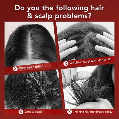 HairHavens™ Scalp Therapy Comb – Electric Massager for Hair Growth